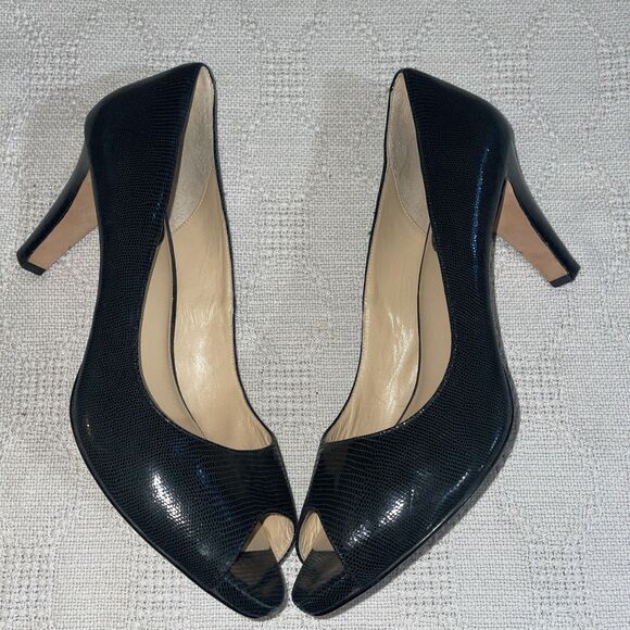 Cole Haan Women’s Dressy Pumps Size 10 B Black Leather Business - Picture 1 of 13